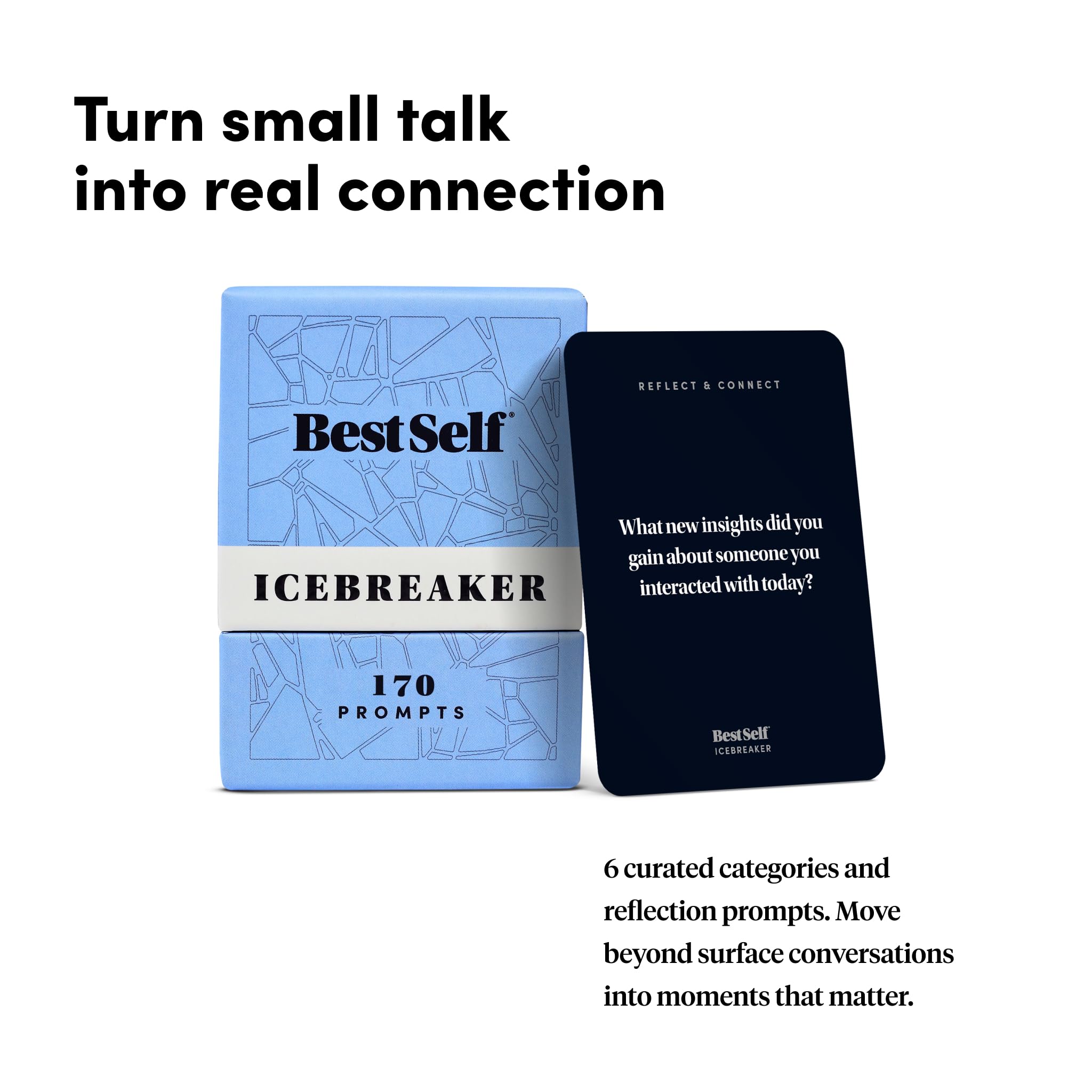 BestSelf Icebreaker deck in a cozy setting inspires connection and laughter