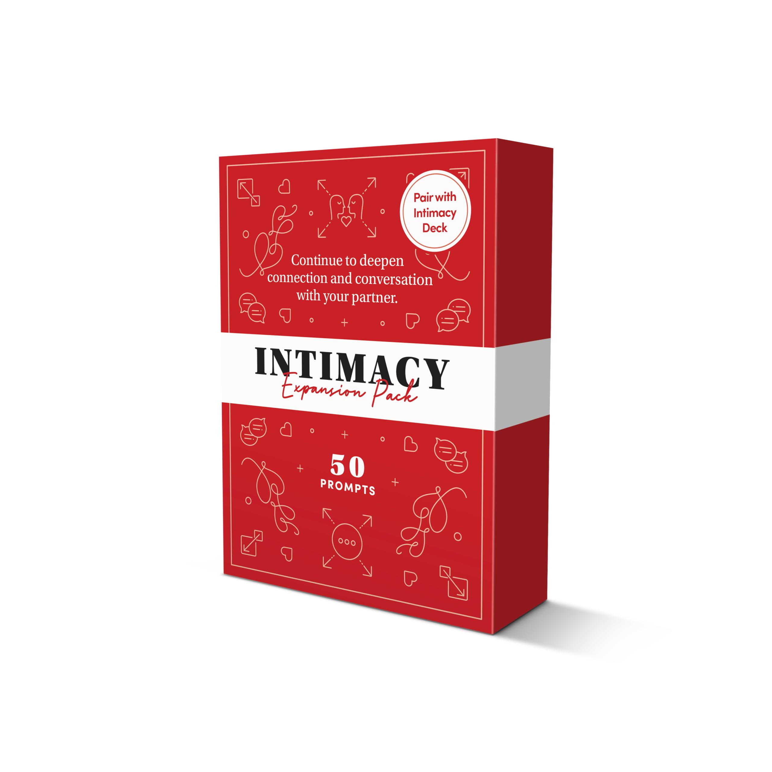 BestSelf Intimacy Deck Expansion Pack cover with sleek design for date-night conversations