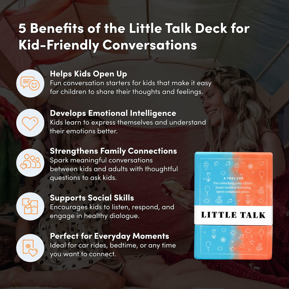 BestSelf Co Little Talk Card spread shown for engaging road trip talks
