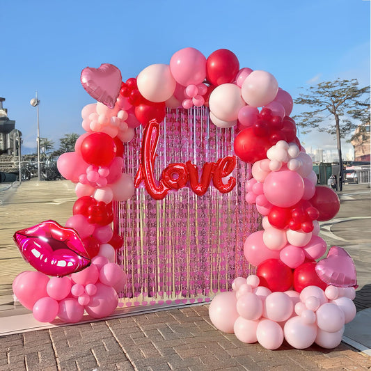 Besttideyes Galentines balloon arch kit ready for easy DIY setup and festive decor