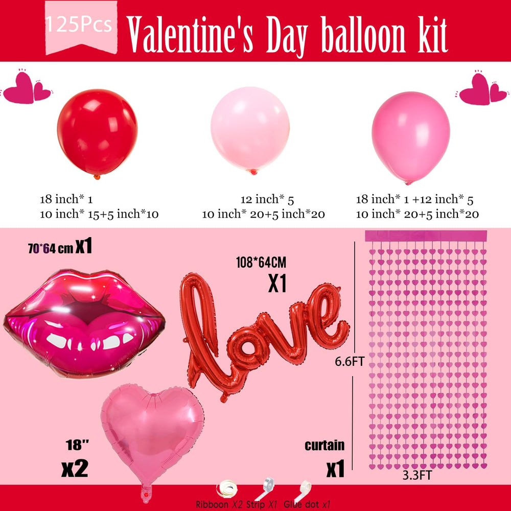 Besttideyes 30-inch Love Letter balloons highlight romantic messages