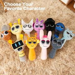 BESTVIVE plush figure gray easy-care display in protective packaging