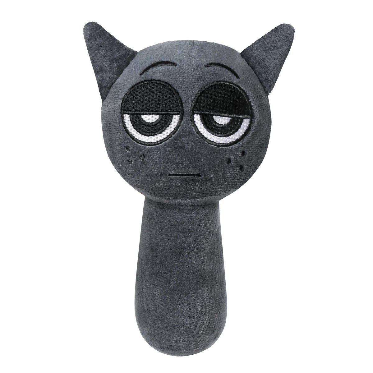 BESTVIVE plush figure gray nap pillow for cozy travel and play