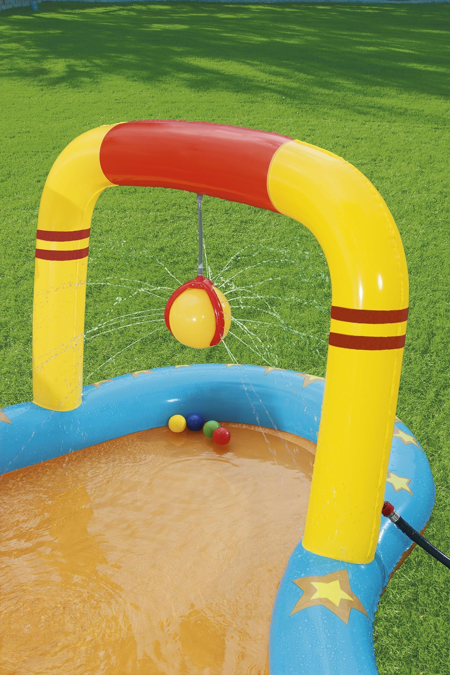 Bestway Lil Champ Play Center inflatable bowling lane cushions landings