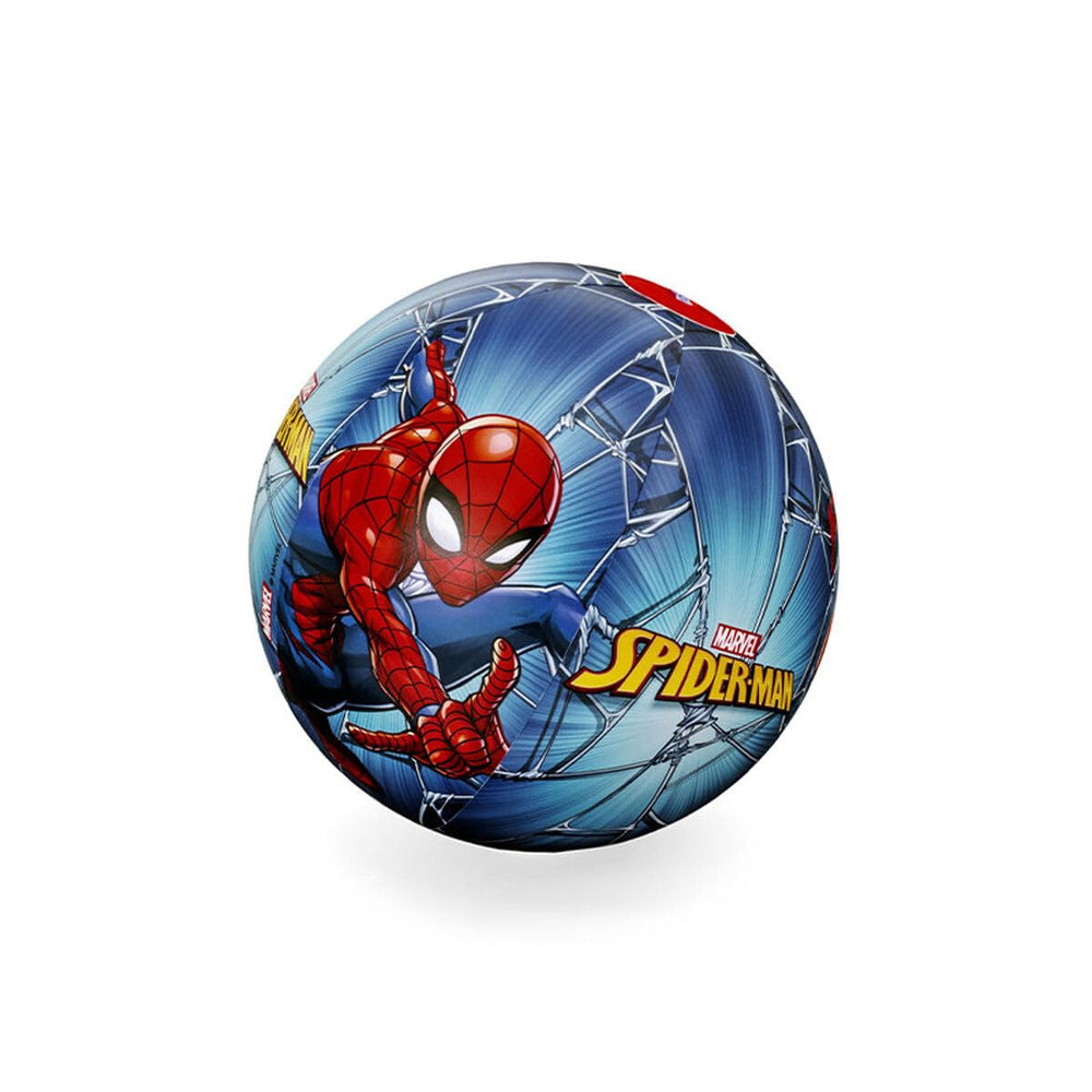Bestway Spider-Man beach ball 51 cm design for sunny outdoor play.