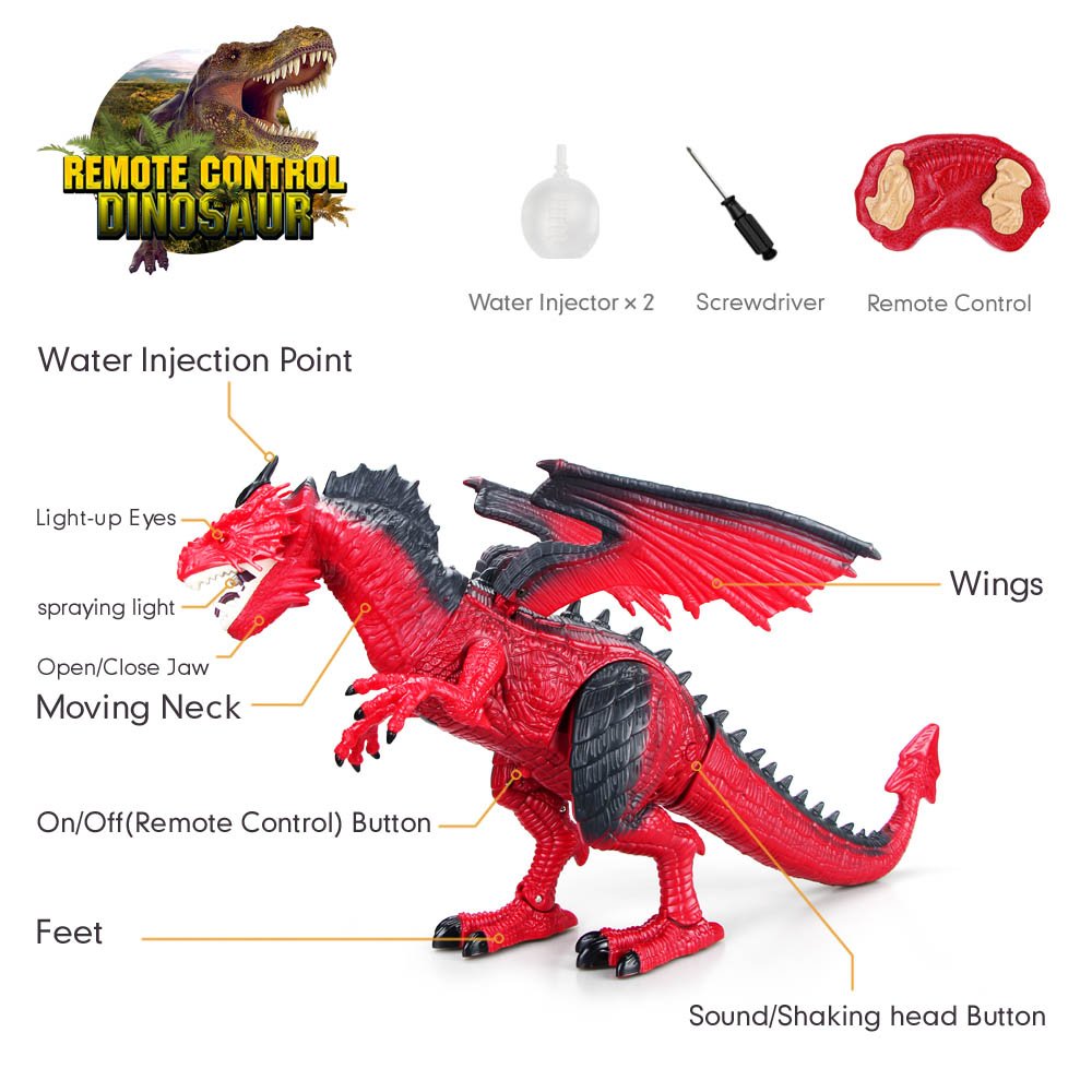 Betheaces 18.5 inch dragon makes a striking room centerpiece.