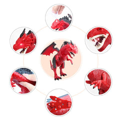 Durable ABS construction supports safe, long lasting fun with Betheaces dragon.