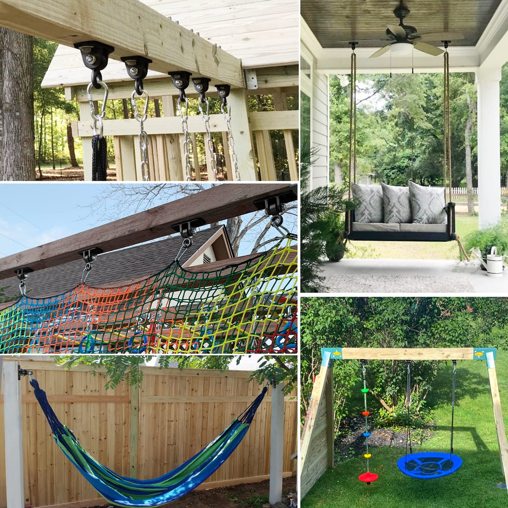 BETOOLL outdoor porch swing hanger suitable for wooden beams