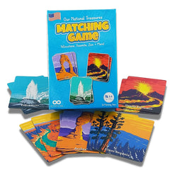 Better Me National Treasures 52-tile deck for memory practice