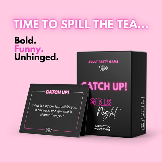 BETTER US Catch UP spicy card closeup highlights juicy prompts for deeper conversations.