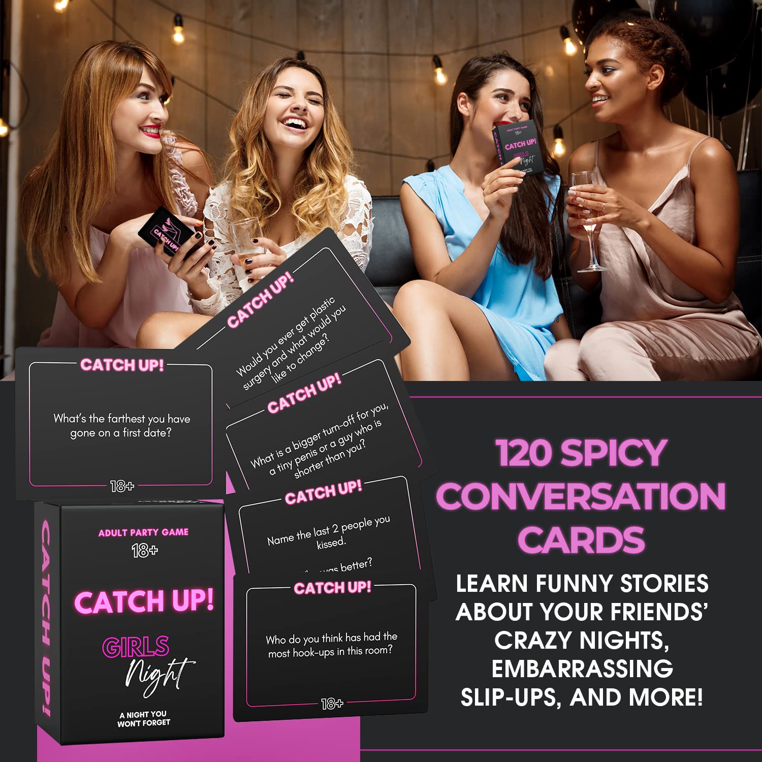 BETTER US Catch UP spicy table setup sparks laughter and bold chat.