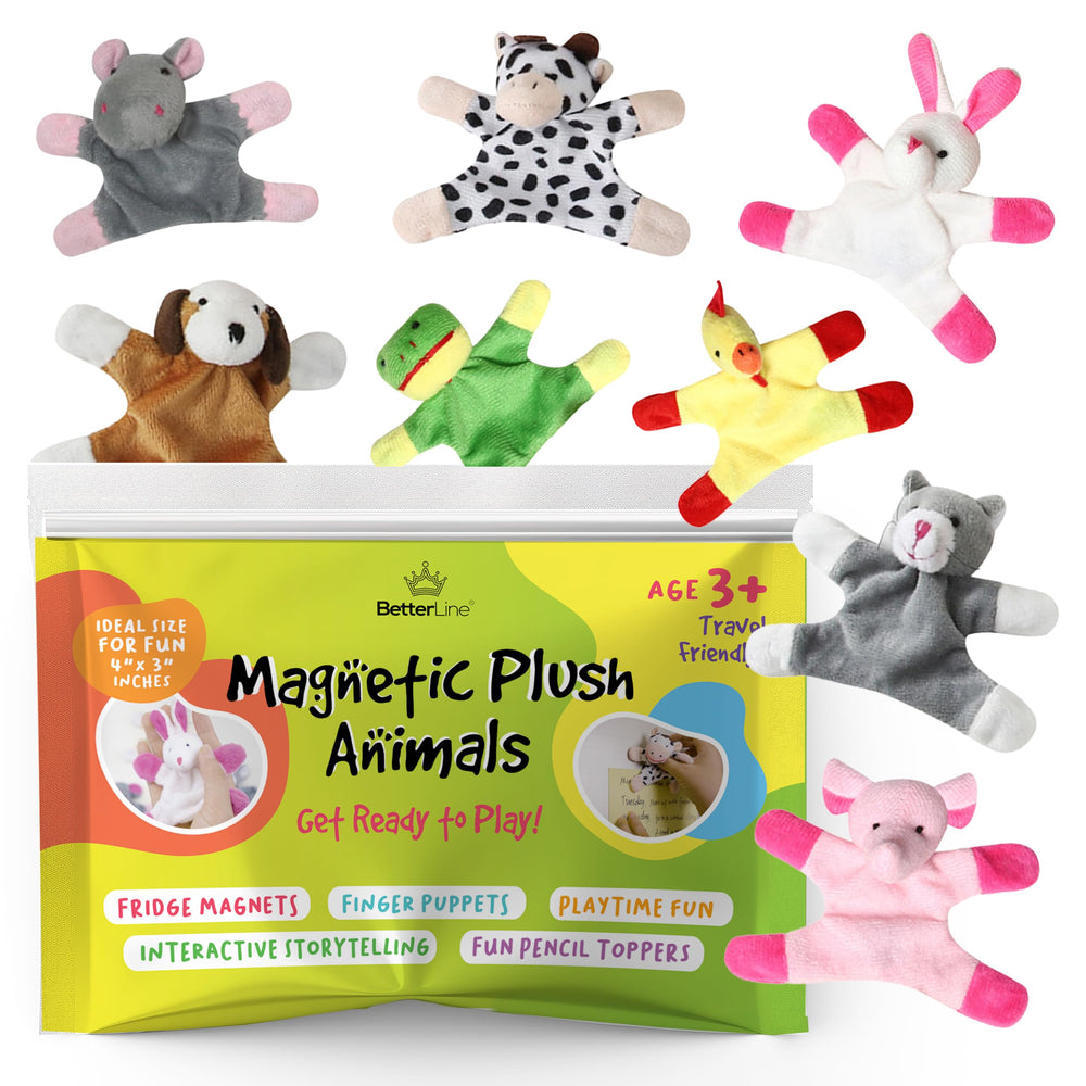 BETTERLINE forest friends magnets for fridge spark imaginative play and organization.