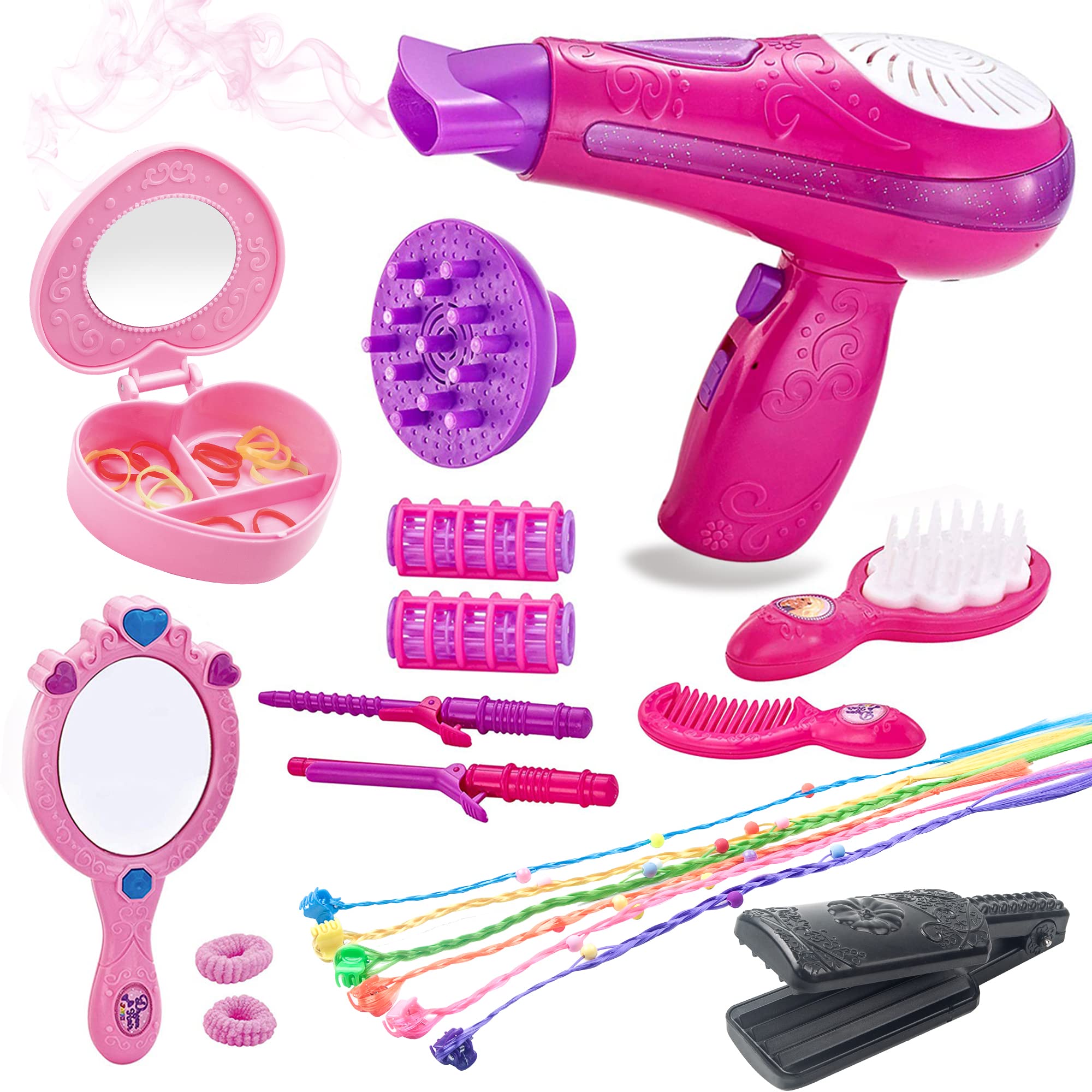 BETTINA Vogue hair dryer with lights for imaginative pretend styling