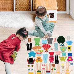 BEUNITONE 6-inch storytelling dolls for dress-up and role-play in classrooms.