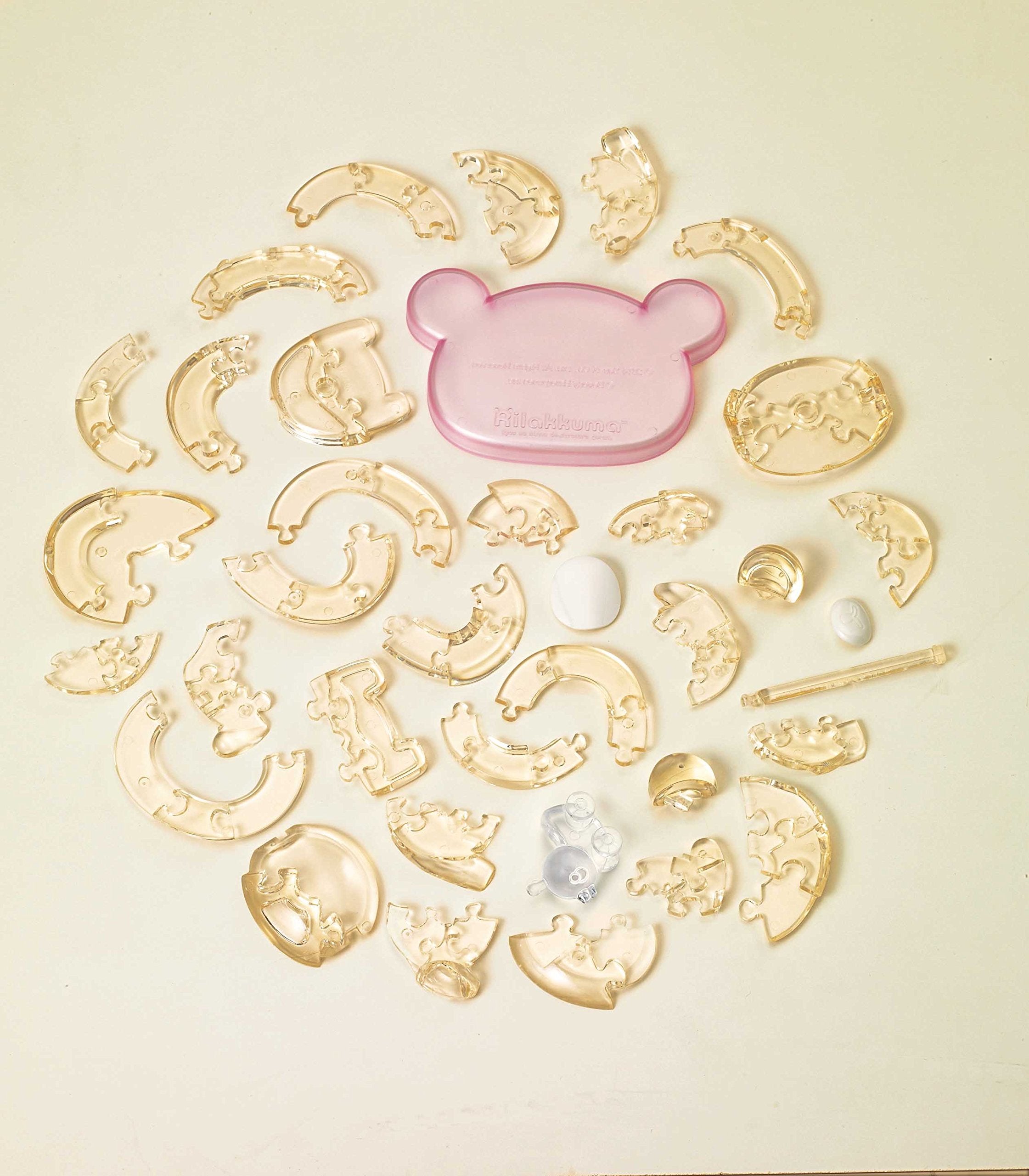 Beverly Crystal 3D Jigsaw Korilakkuma base ready for display