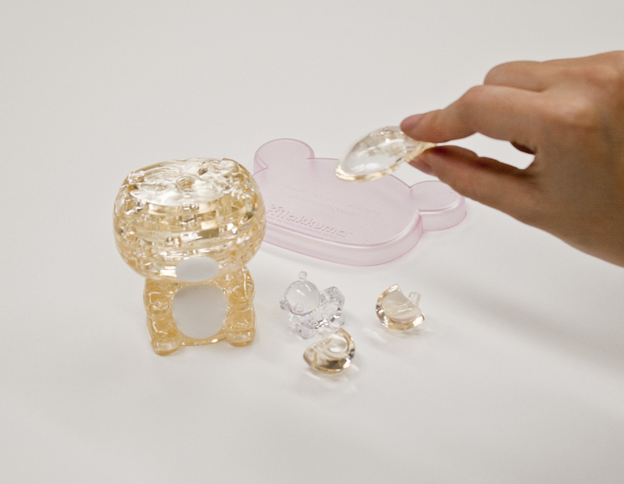 Beverly Crystal 3D Jigsaw Korilakkuma character detail piece