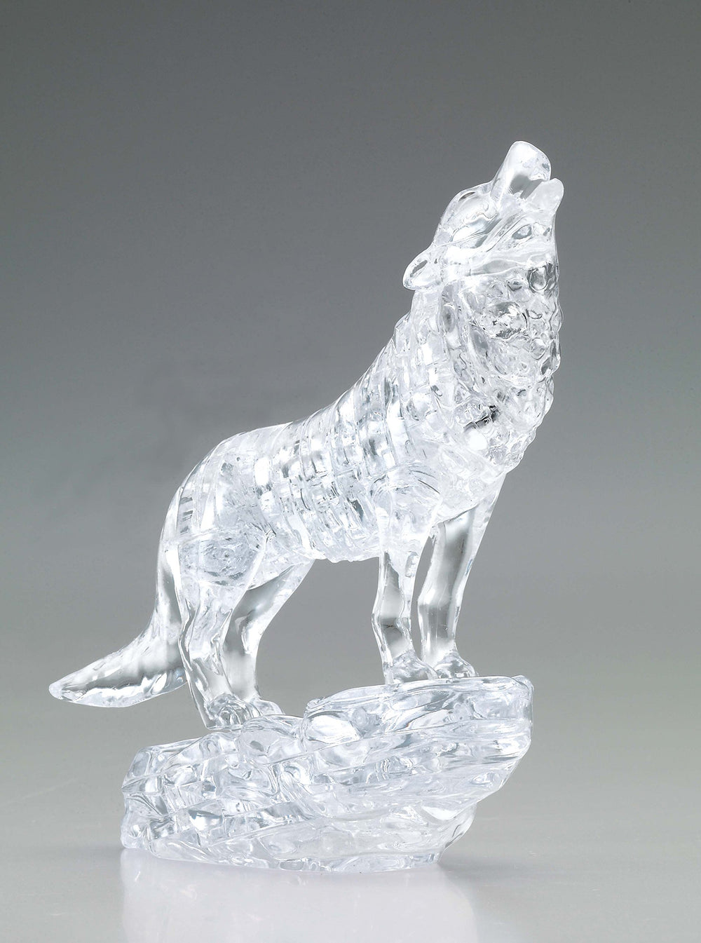 Beverly Crystal Puzzle clear finish enhances light reflection and visual appeal.