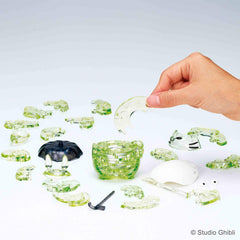 Beverly Crystal Puzzle umbrella pieces complete the Totoro scene.