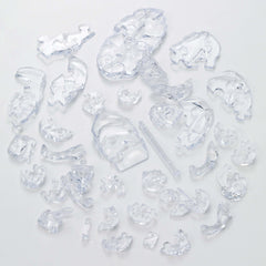 Beverly Display light with tri-color options highlights the crystal puzzle.