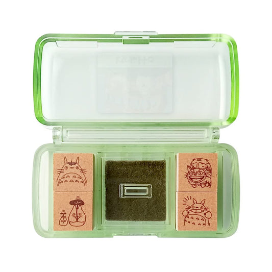 Beverly Ghibli Totoro smiles stamp set for notebooks and diaries