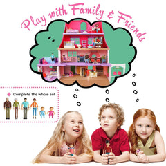 Beverly Hills Sweet Li'l Family durable play figures built for little hands and long-lasting use.