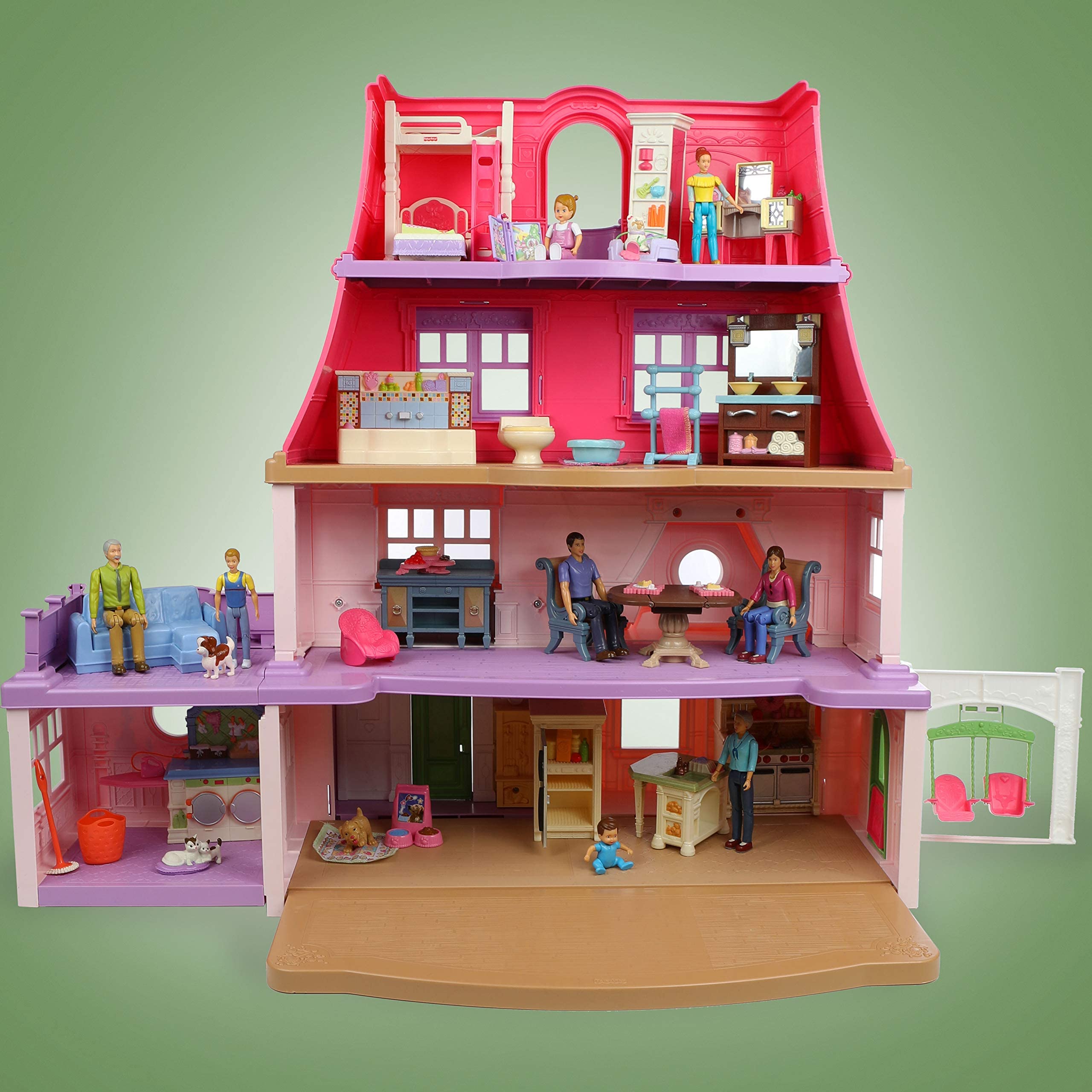 Beverly Hills Sweet Lil Family grandpa figure for storytelling and pretend play