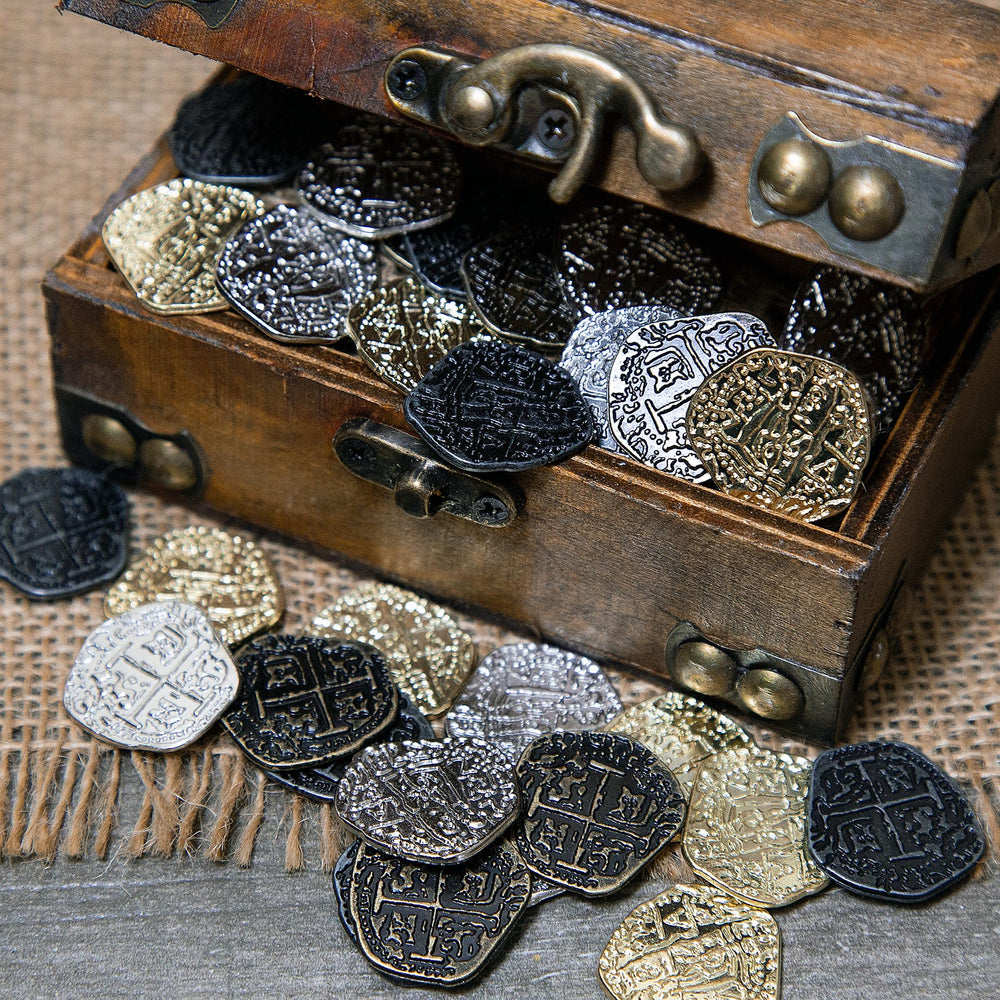 Beverly Oaks pirate coins hand-struck era model showcasing design.