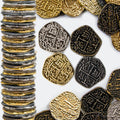 Beverly Oaks pirate coins pack for display-ready collection.