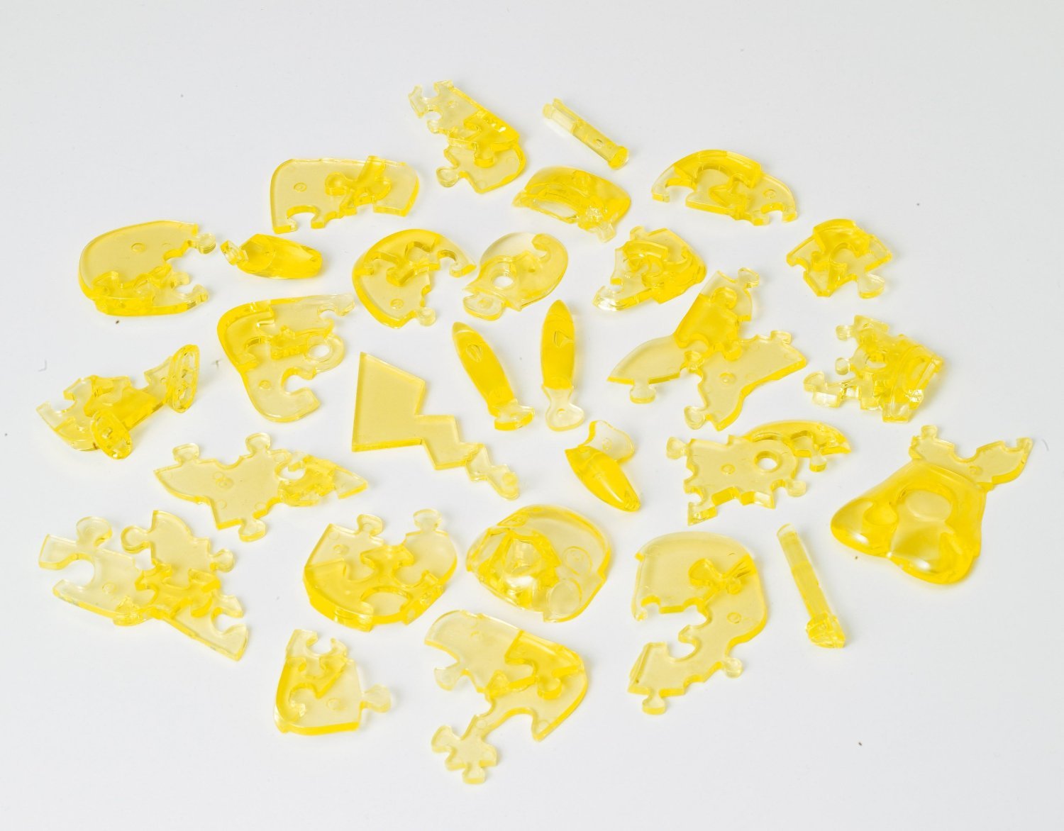 Beverly Pikachu 3D jigsaw side view, ideal for casual assembly sessions.