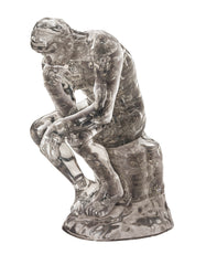 Beverly The Thinker 3D puzzle front view shows the crystal-clear sculpture outline