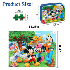 bexido included poster guides kids to finish the puzzle with confidence
