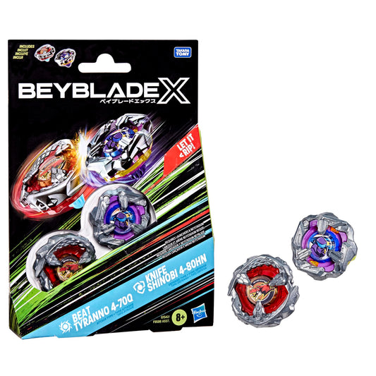 Beyblade Beat Tyranno 4-70Q top delivering fast, aggressive bursts.