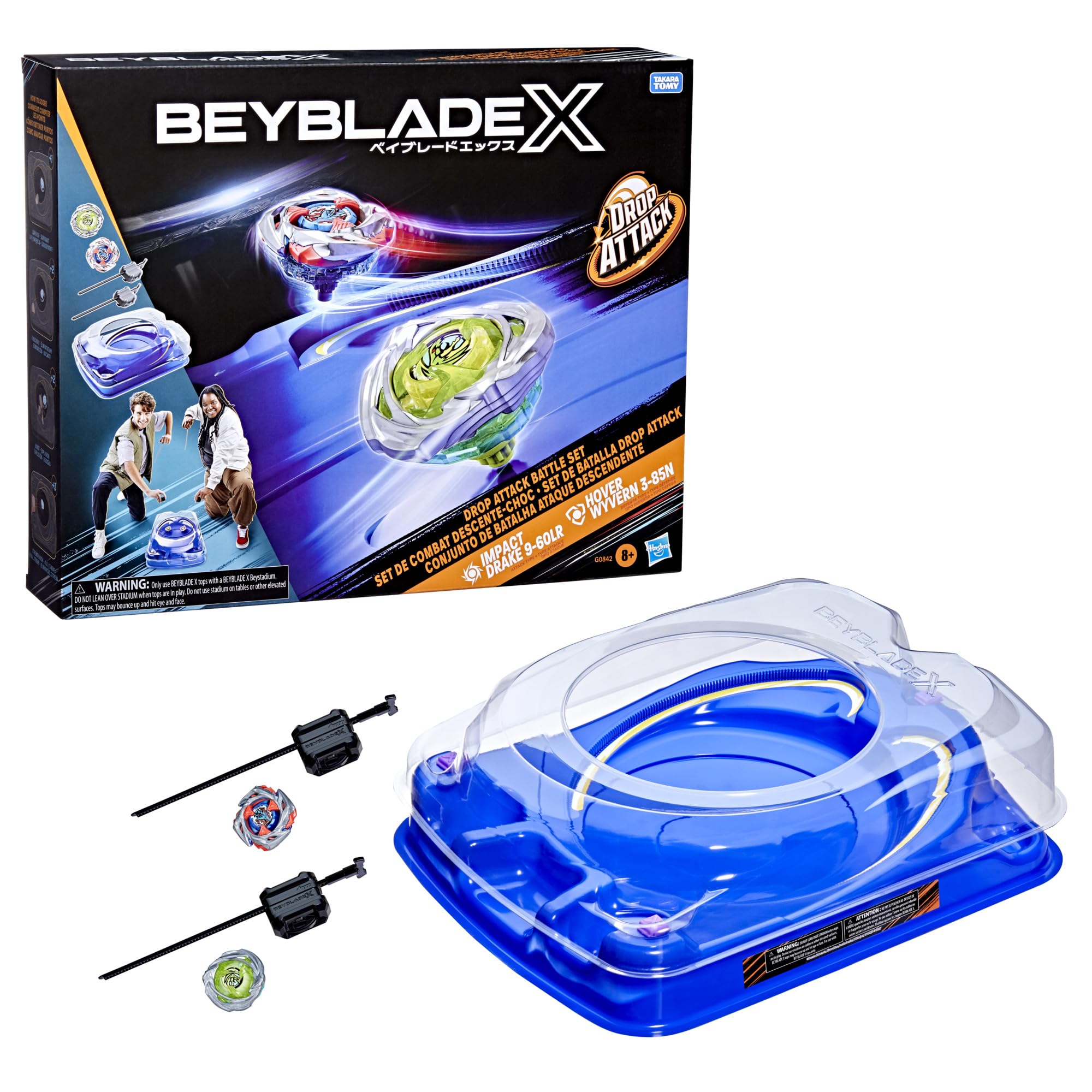 Beyblade BEY BBX Seward beystadium for quick, out-of-the-box battles.