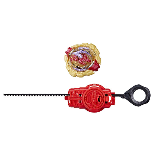 Beyblade QuadDrive launcher shown for quick, confident starts