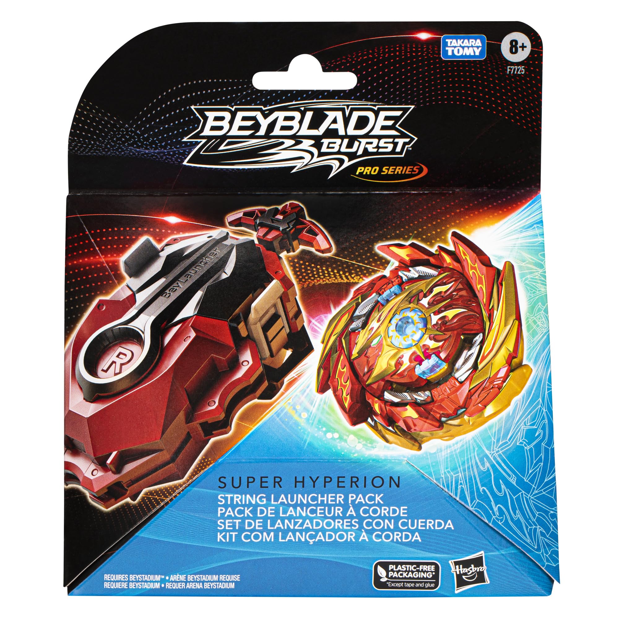 Attack ring and rubber tip provide solid control during clashes.