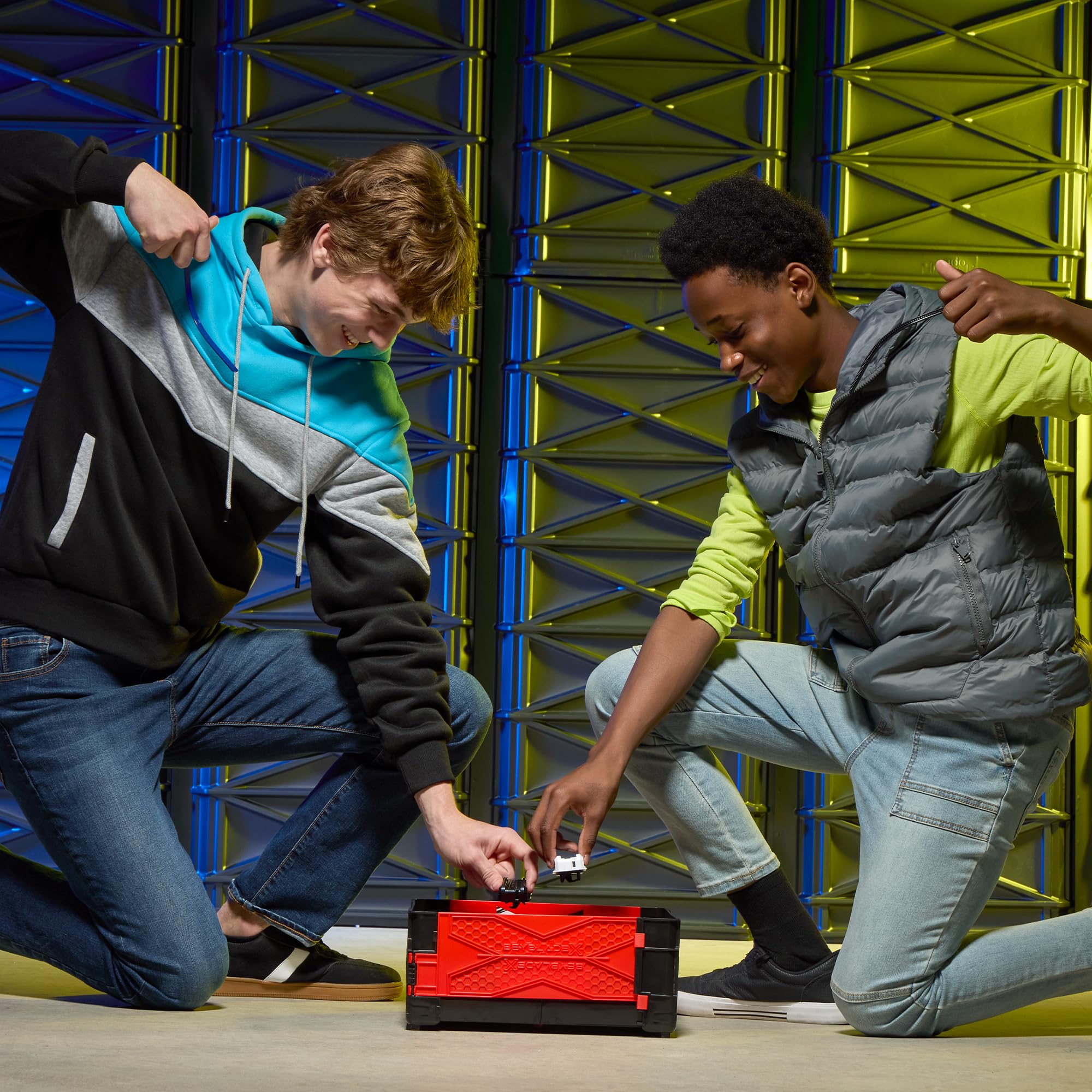 Beyblade X app battle compatibility links real and virtual play