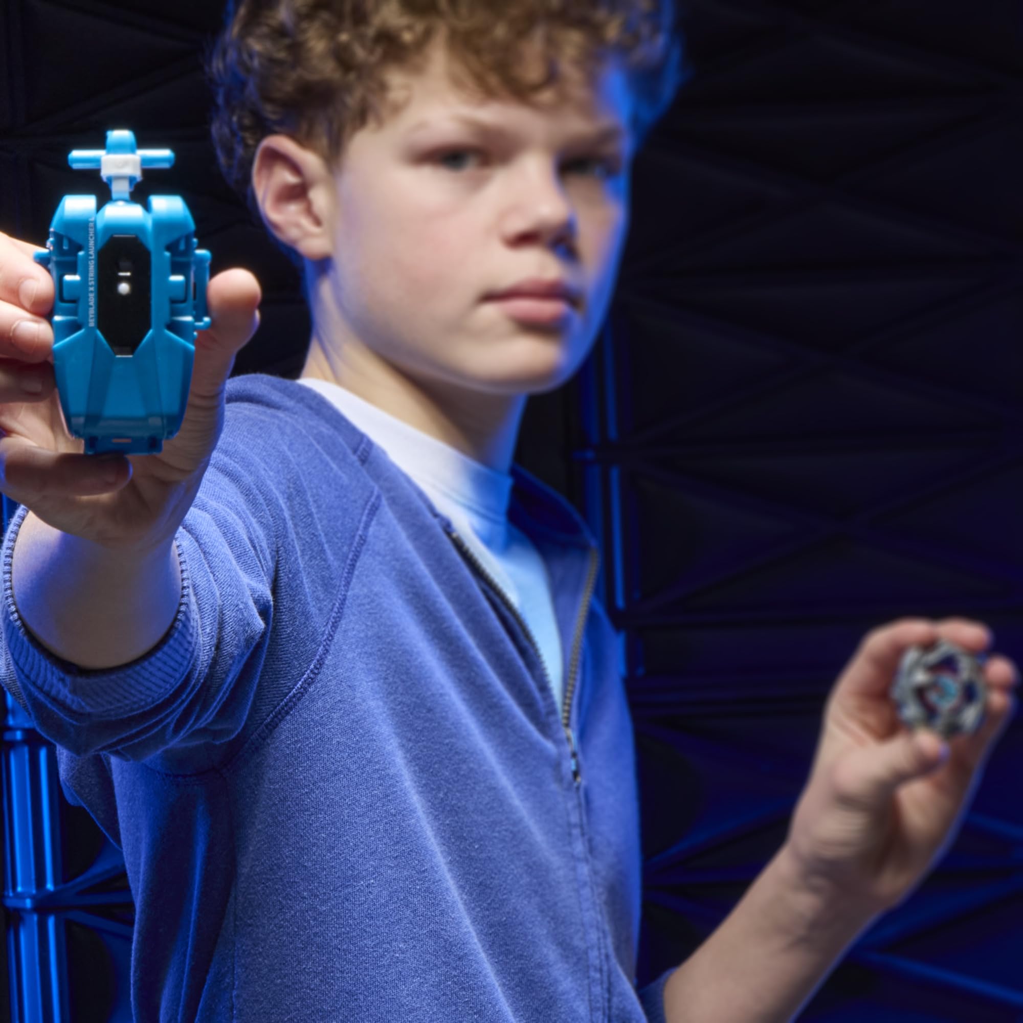 Authentic Takara Tomy die-cast metal parts in the Beyblade X set