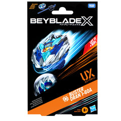Beyblade X Beystadium-ready top with interchangeable parts