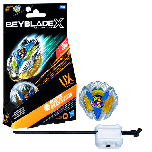 Beyblade X Buster Dran UX Starter Pack cover for quick, customizable battles