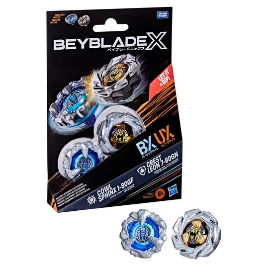 Beyblade X Cowl Sphinx 1-80GF BX right-spin top for fast action and high-speed dashes.