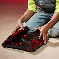 Beyblade X gear system and X-Celerator setup boosts speed