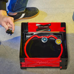 Beyblade X interchangeable blades allow quick customization