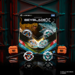 Beyblade X interchangeable parts enable custom top configurations