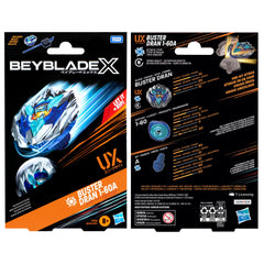 Beyblade X one-hit knockout attack blade in action