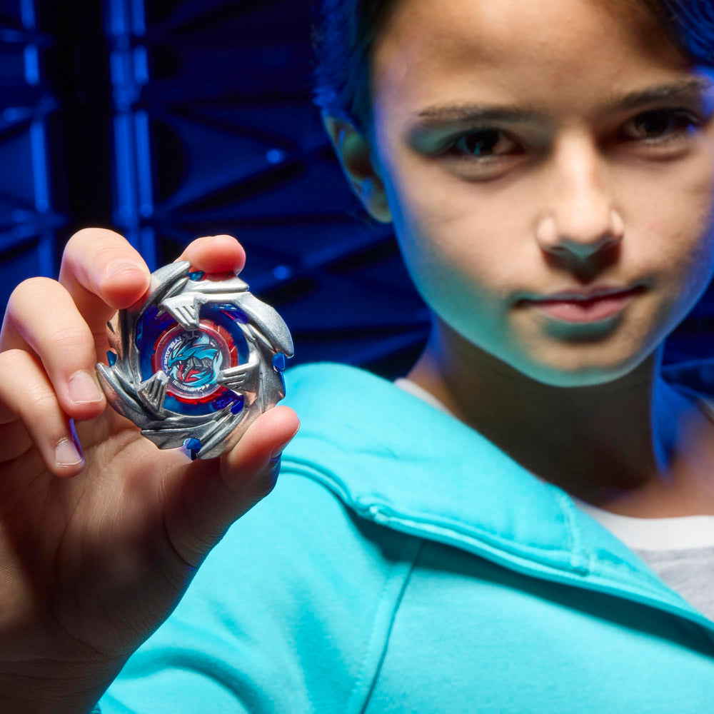 Beyblade X discs and sprockets enable customizable performance.