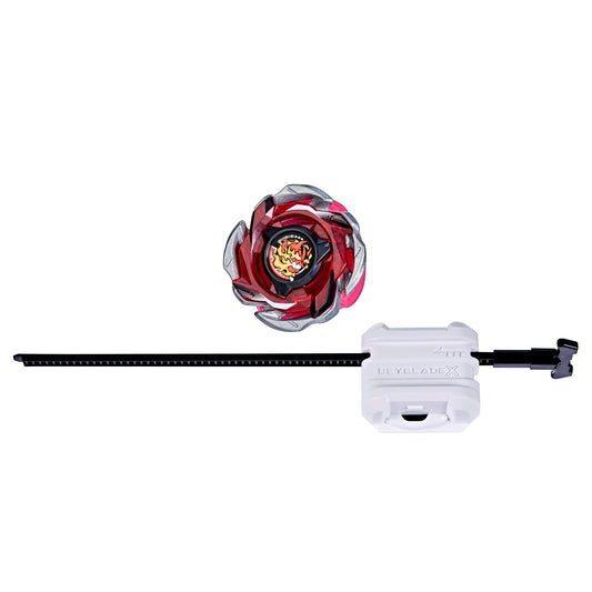 Beyblade X Reaper Incendio T top with blade ready to spin