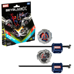 Beyblade X Spider-Man 3-60F top for high-speed battles in Beystadium