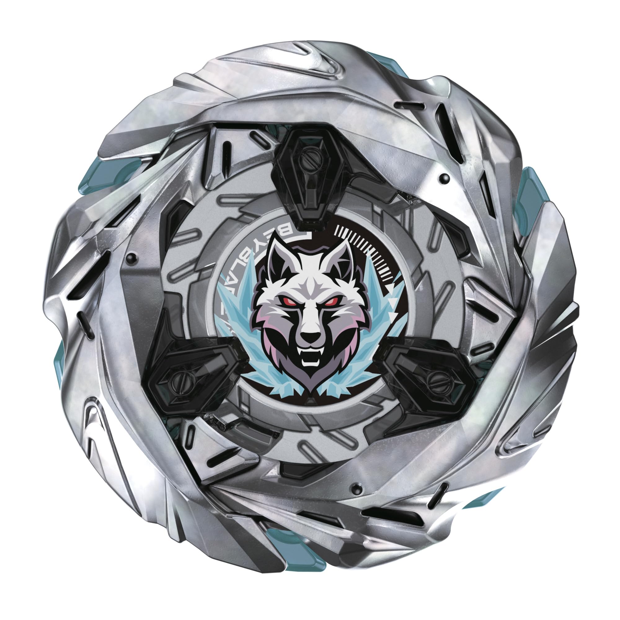 Beyblade X Sterling Wolf top in battle, showcasing stamina performance.