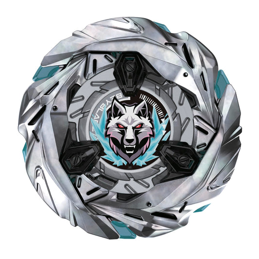 Beyblade X Sterling Wolf top in battle, showcasing stamina performance.