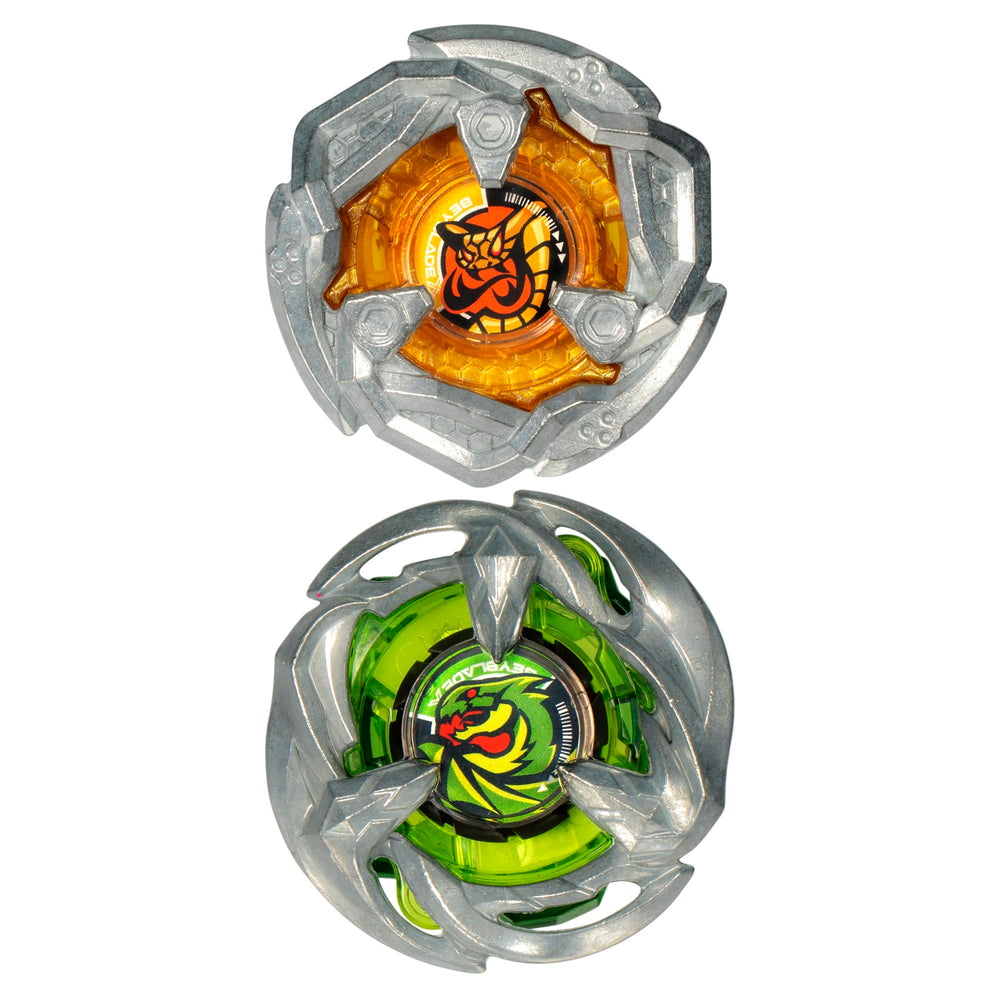 Beyblade X Tail Viper 3-80HN side angle highlights defensive tactics and staying power.